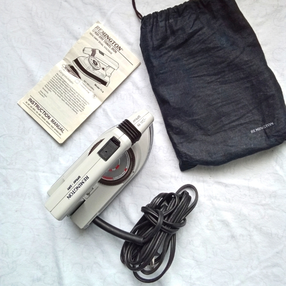 Remington spay dry travel iron